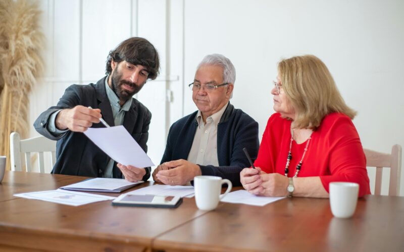 a trio of senior entrepreneurs